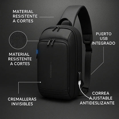 SafeCross™ – Bolso Cruzado Antirrobo Premium + ¡ENVÍO GRATIS!🔥